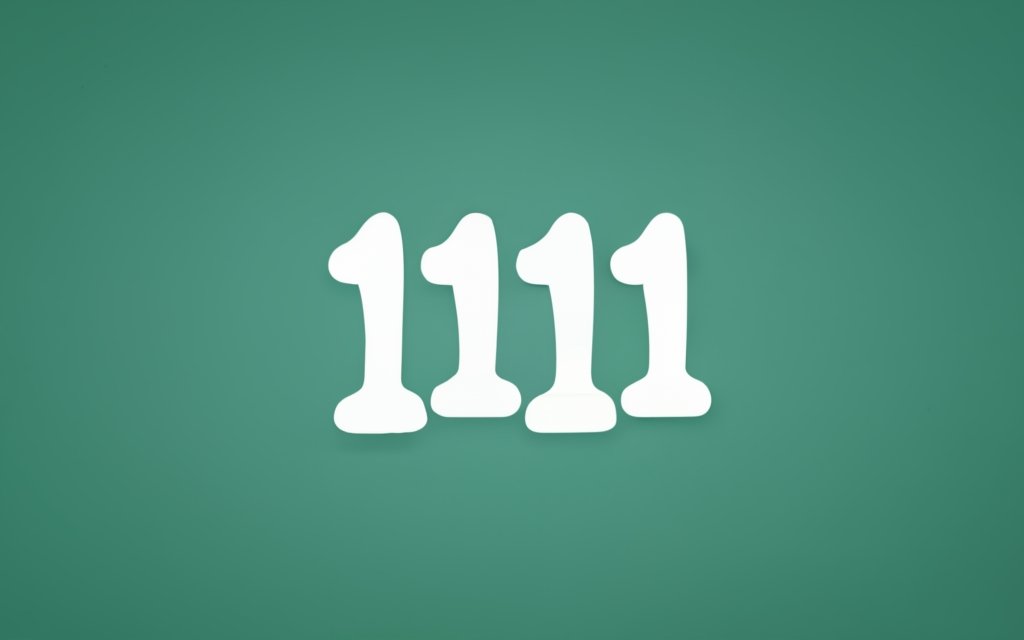 number 1111