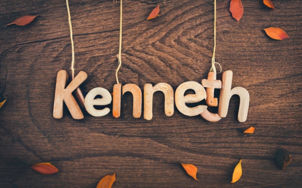 Kenneth made in wood